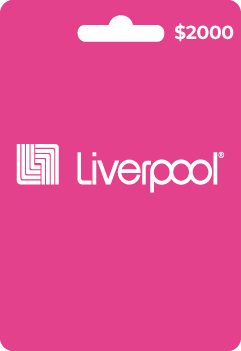 Vende tarjetas de regalo Liverpool en tu negocio con excelentes comisiones | recarga5g.com